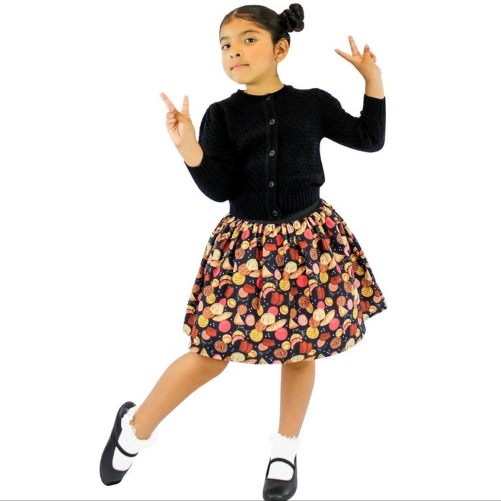 Girl's Pan Dulce Elastic Skirt